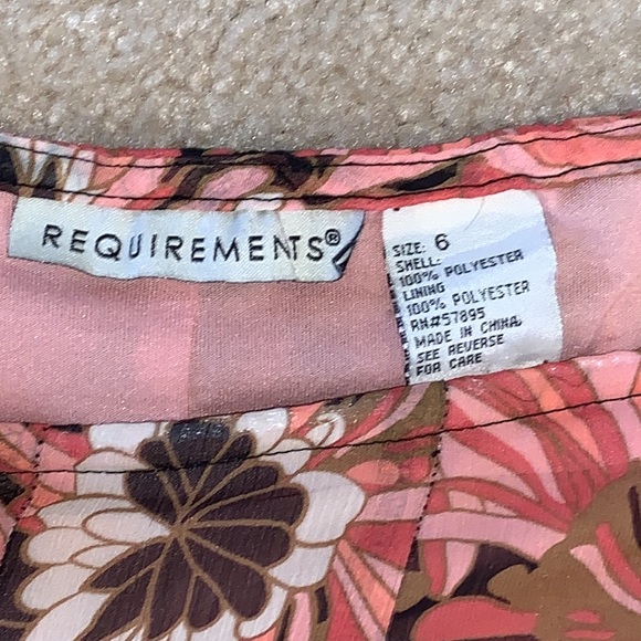 Requirements Floral Skirt, Size 6, Multicolored - Picture 5 of 8